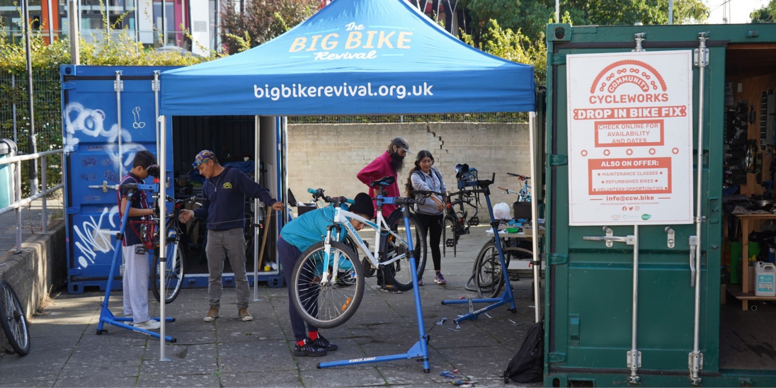 Helping our residents get on their bike Picture 1