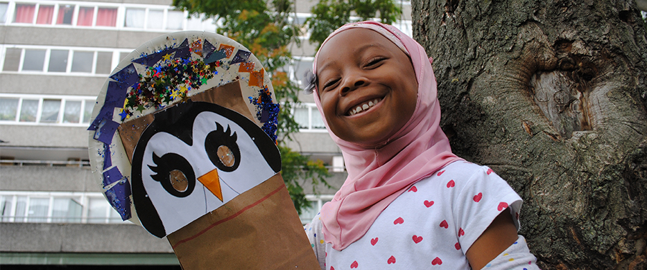 Girl with Owl